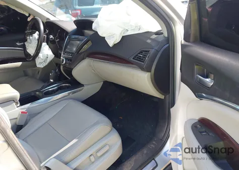 2014 Acura Mdx Technology Package из США, поврежденный, VIN 5FRYD4H46EB039804